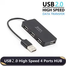 HUB USB 2.0 Laptop PC High Speed External 4 Ports Adapter Splitter USB Expander Computer Accessories For MacBook PS3 Xbox Laptop
HUB USB 2.0 Laptop PC High Speed External 4 Ports Adapter Splitter USB Expander Computer Accessories For MacBook PS3 Xbox Laptop