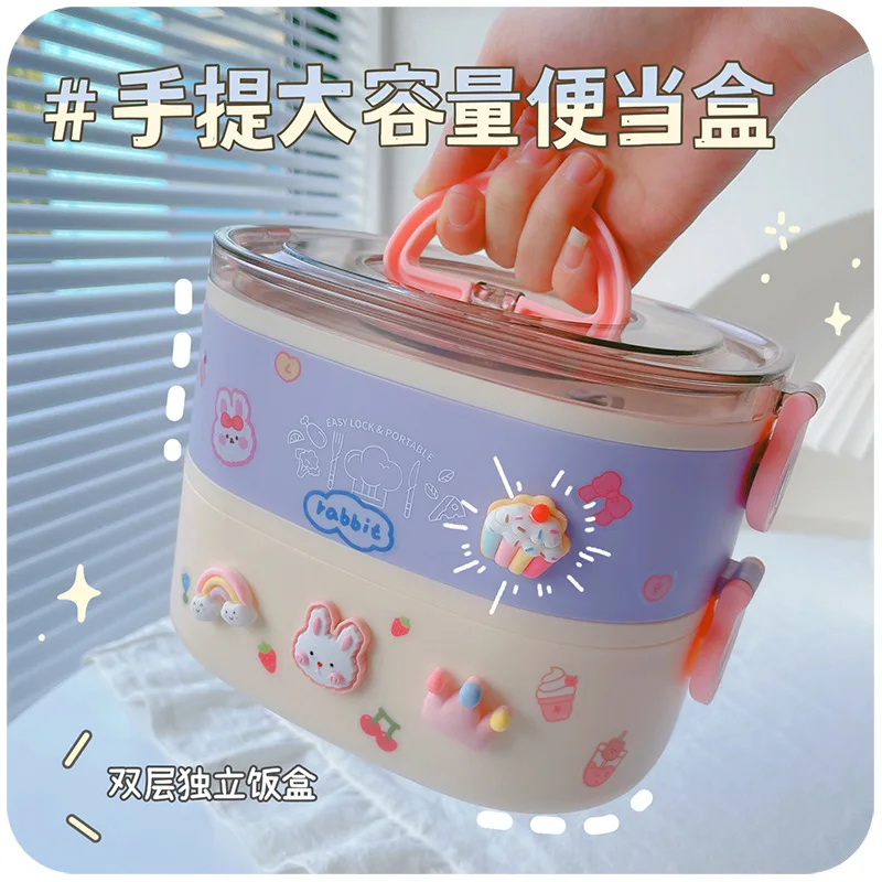 Divided Lunch Box High-value Insulation Plastic Lunch Box for Students Microwave Heating Portable Lunch Box for Commuters bento
Divided Lunch Box High-value Insulation Plastic Lunch Box for Students Microwave Heating Portable Lunch Box for Commuters bento
