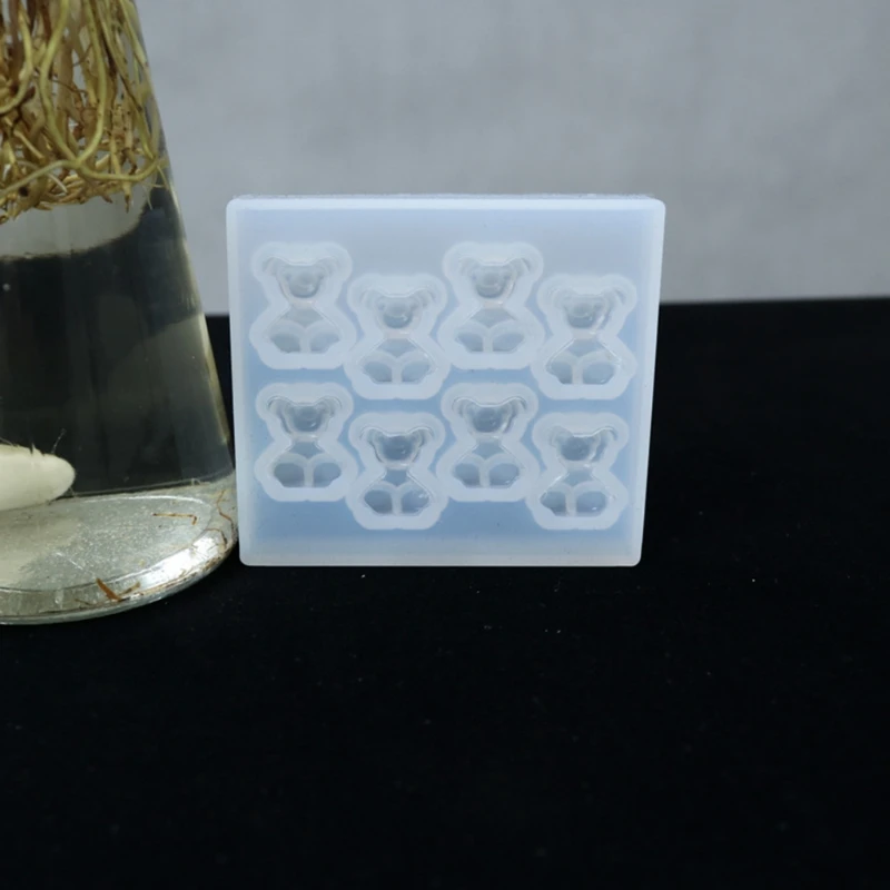 N58F 8-Bears Earrings Epoxy Resin Mold Ear Dangles Pendant Plaster Silicone Mould DIY Crafts Jewelry Casting
N58F 8-Bears Earrings Epoxy Resin Mold Ear Dangles Pendant Plaster Silicone Mould DIY Crafts Jewelry Casting