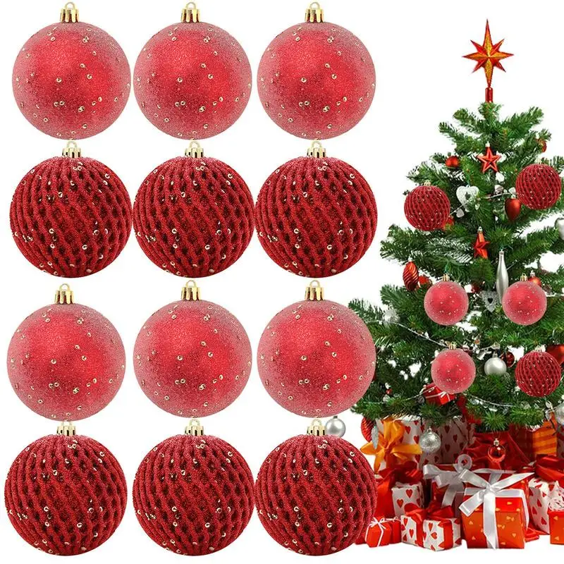 Christmas Balls 12Pcs Shiny Ball Ornaments For Holiday Party Decor Christmas Decorations For New Year Got Engaged Anniversary
Christmas Balls 12Pcs Shiny Ball Ornaments For Holiday Party Decor Christmas Decorations For New Year Got Engaged Anniversary