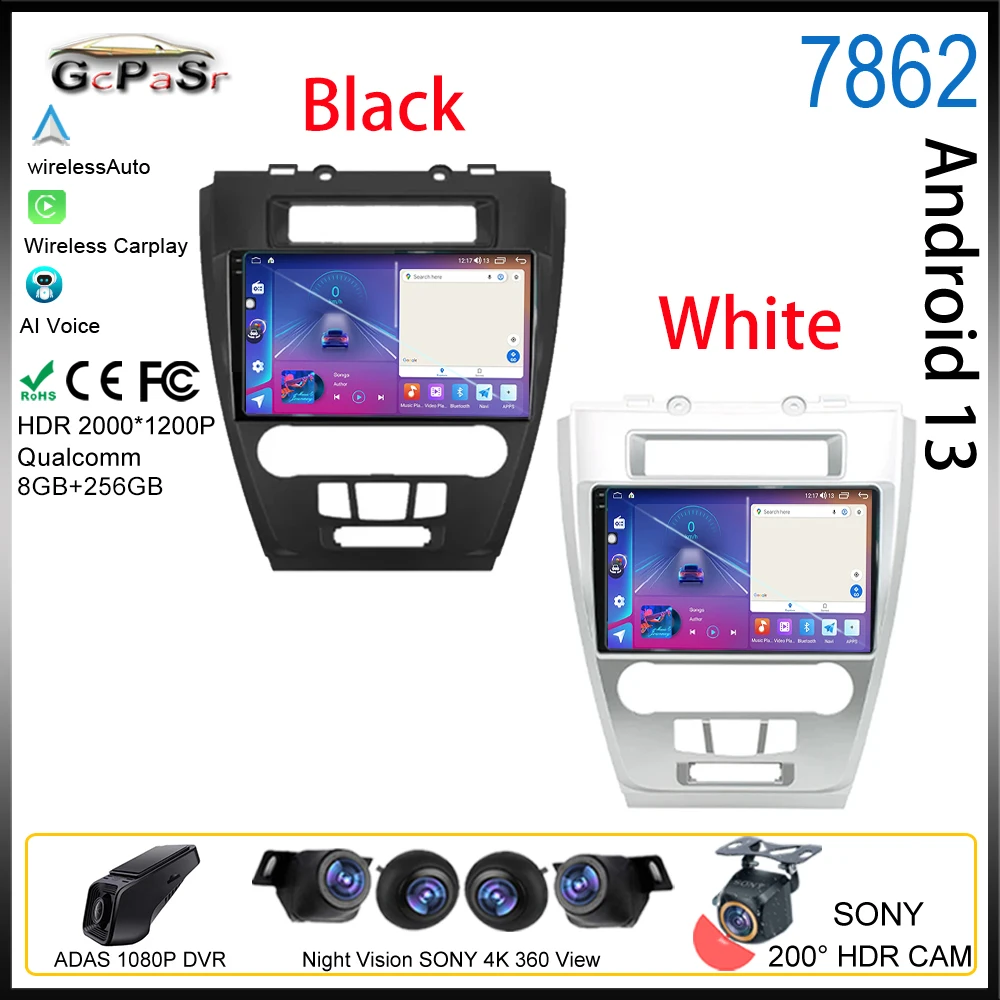 Автомагнитола на Android для Ford Fusion Mondeo Mustang 2009-2012, мультимедийный видеоплеер для Carplay, GPS-навигатор, стерео экран, DVD-плеер
Автомагнитола на Android для Ford Fusion Mondeo Mustang 2009-2012, мультимедийный видеоплеер для Carplay, GPS-навигатор, стерео экран, DVD-плеер