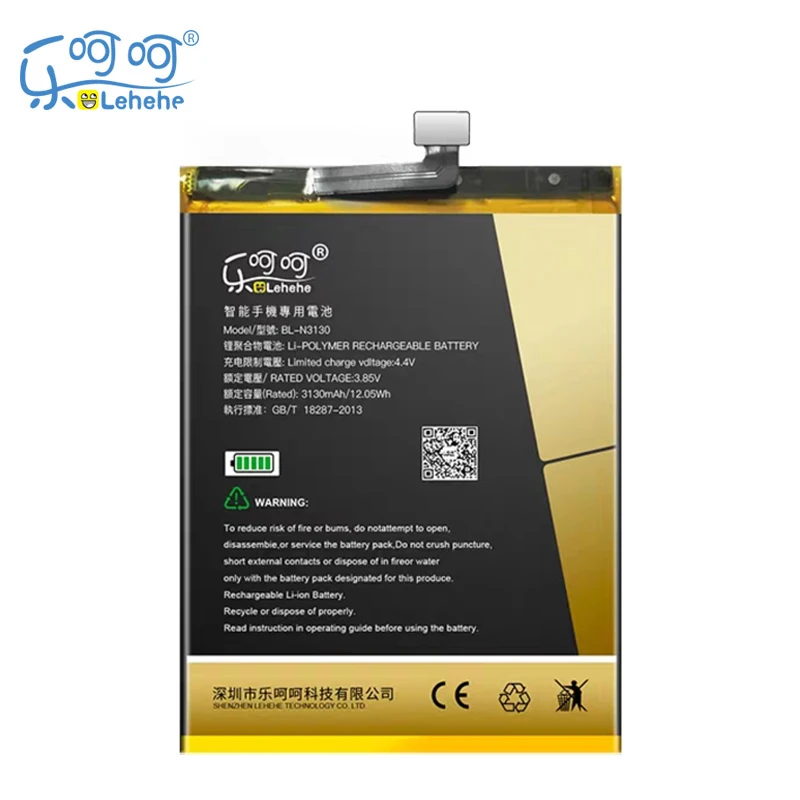 

LEHEHE BL-N3130 Battery for Gionee S6 PRO GN9012 Batteries Smartphone High Quality 3130mAh with Tools Gift