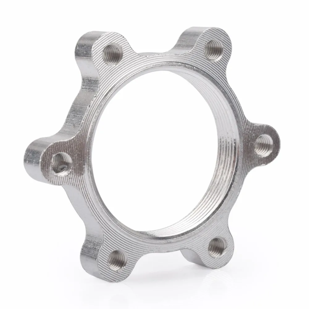 1pcs Durable High Quality New Threaded Hubs Disk Freewheel Bicycle Bike CNC Disk Brake Rotor Flange Adapter Silver
1pcs Durable High Quality New Threaded Hubs Disk Freewheel Bicycle Bike CNC Disk Brake Rotor Flange Adapter Silver