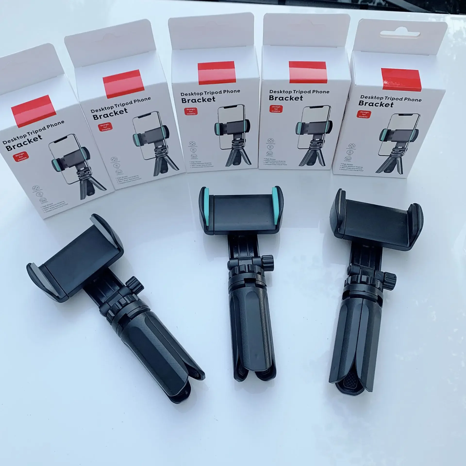 Portable Tripod Mini Desktop Tripod Suitable For IPhone Samsung Multi-angle Adjustment Smartphone Live Camera Stabilizer Bracket Portable Tripod Mini Desktop Tripod Suitable For IPhone Samsung Multi-angle Adjustment Smartphone Live Camera Stabilizer Bracket