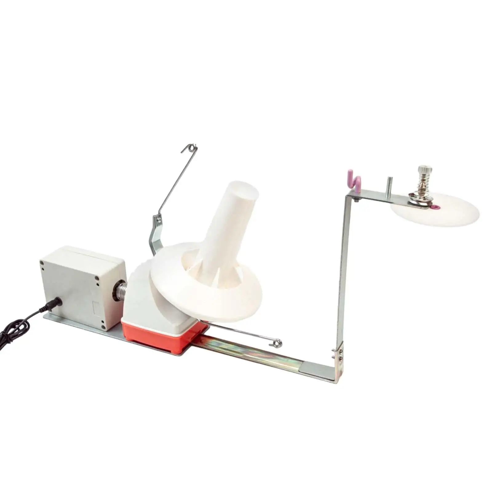 Wool Yarn Winder Desk Low Noise Yarn Dispenser Multiuse Portable Sewing Sturdy Easy to Use Crafts Convenient Fiber Electric
Wool Yarn Winder Desk Low Noise Yarn Dispenser Multiuse Portable Sewing Sturdy Easy to Use Crafts Convenient Fiber Electric