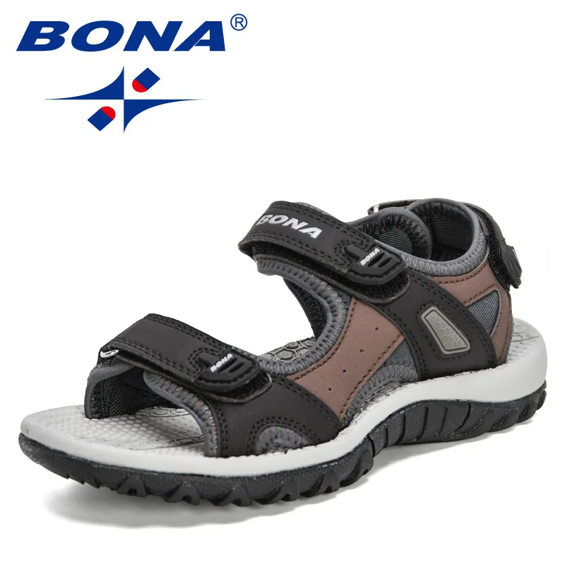 BONA 2022 New Designers Summer Children's Sandals Boy Beach Shoes Soft Bottom Non-slip Kids Sports Sandal Leisure Footwear Comfy
BONA 2022 New Designers Summer Children's Sandals Boy Beach Shoes Soft Bottom Non-slip Kids Sports Sandal Leisure Footwear Comfy