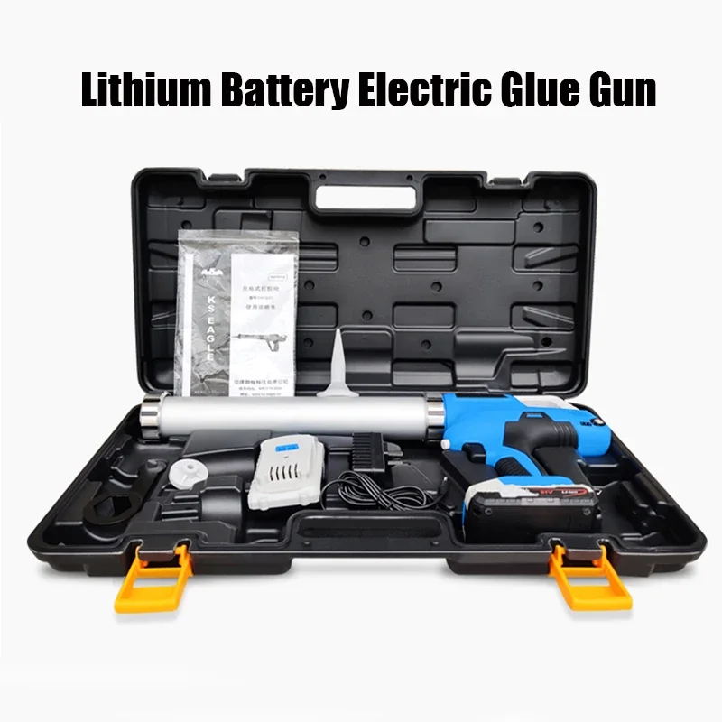 21V Electric Cordless Glass Caulking Gun Hand-Held Rechargeable Glue Gun Rubber Sealant Gun for Ceramic Tile Caulking
21V Electric Cordless Glass Caulking Gun Hand-Held Rechargeable Glue Gun Rubber Sealant Gun for Ceramic Tile Caulking