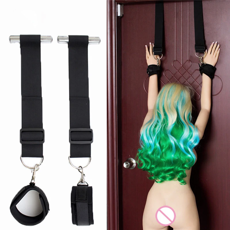 

Adult Couple Sex Hanging Door Swing Erotic Toys BDSM Bondage for Women Gay Flirting Furniture Slave Shackles Fetish Sex Toys