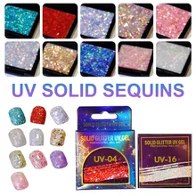 8ml Uv Solid Sequins Nail Art Reflective Glitter Gel Gel Polish Holographic Low Odor 3d Diy Manicure Decorations
8ml Uv Solid Sequins Nail Art Reflective Glitter Gel Gel Polish Holographic Low Odor 3d Diy Manicure Decorations