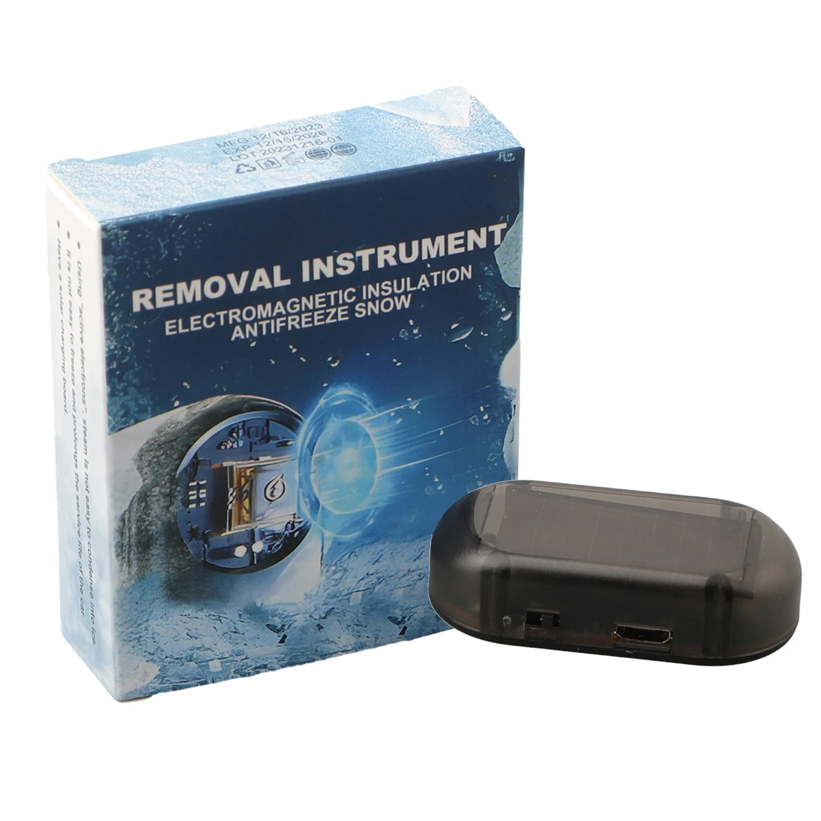 Winter Windshield Deicing Device Electromagnetic Molecular Interference Antifreeze Snow Removal Instrument For Car Window Glass
Winter Windshield Deicing Device Electromagnetic Molecular Interference Antifreeze Snow Removal Instrument For Car Window Glass