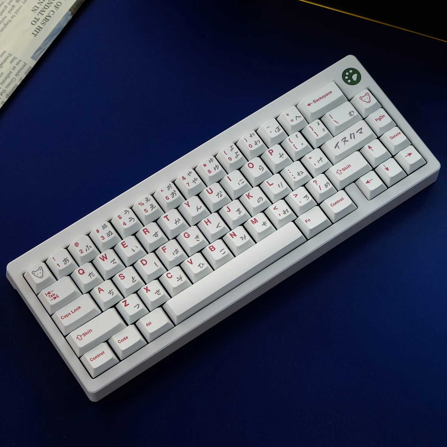 1 Set GMK Inu Bear Minimalist Grey Japanese Keycaps Cherry Profile PBT Dye Sublimation Mechanical Keyboard Keycap For MX Switch
1 Set GMK Inu Bear Minimalist Grey Japanese Keycaps Cherry Profile PBT Dye Sublimation Mechanical Keyboard Keycap For MX Switch