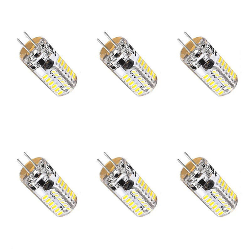 

10PCS Dimmable Mini G4 LED SMD3014 Lamp 3W 5W Bulb AC DC 12V 220V Candle Lights Replace 30W 40W Halogen for Chandelier Spotlight