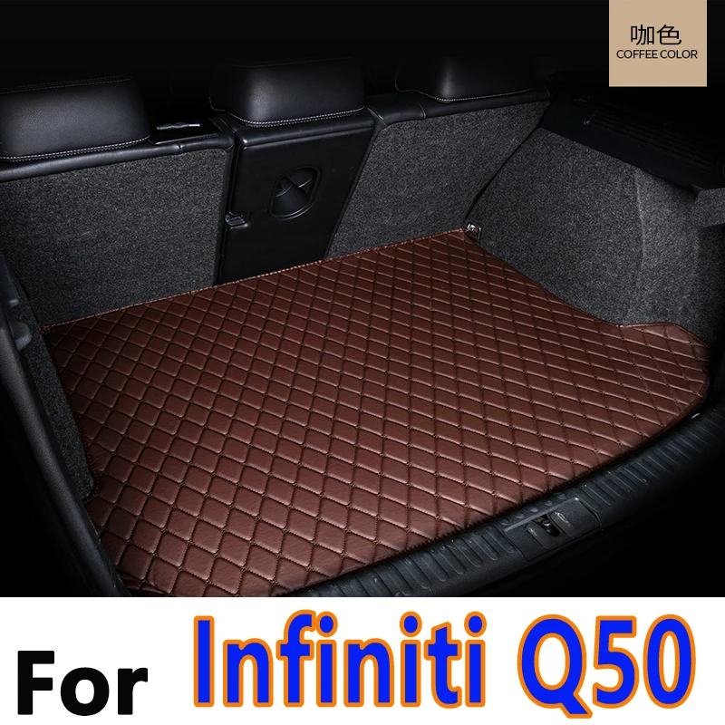 Коврик для багажника автомобиля Infiniti Q50, негибридный коврик для груза 2014, 2015, коврик, аксессуары для интерьера, чехол
Коврик для багажника автомобиля Infiniti Q50, негибридный коврик для груза 2014, 2015, коврик, аксессуары для интерьера, чехол