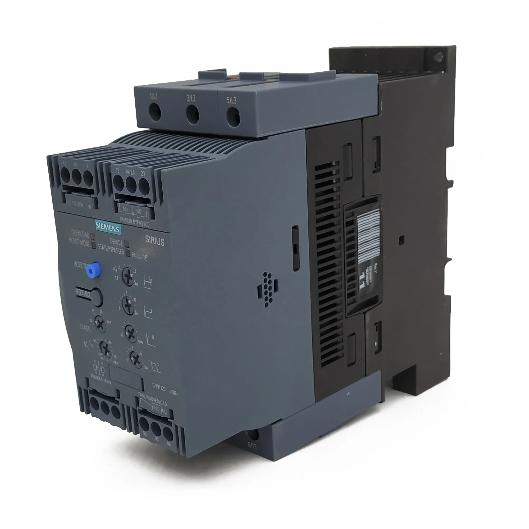 3RW4037-1BB04 3RW40 series SIRIUS soft starter 63A 30KW/40HP Control voltage 24VACDC Screw terminal soft starter 3RW4037-1BB04
3RW4037-1BB04 3RW40 series SIRIUS soft starter 63A 30KW/40HP Control voltage 24VACDC Screw terminal soft starter 3RW4037-1BB04