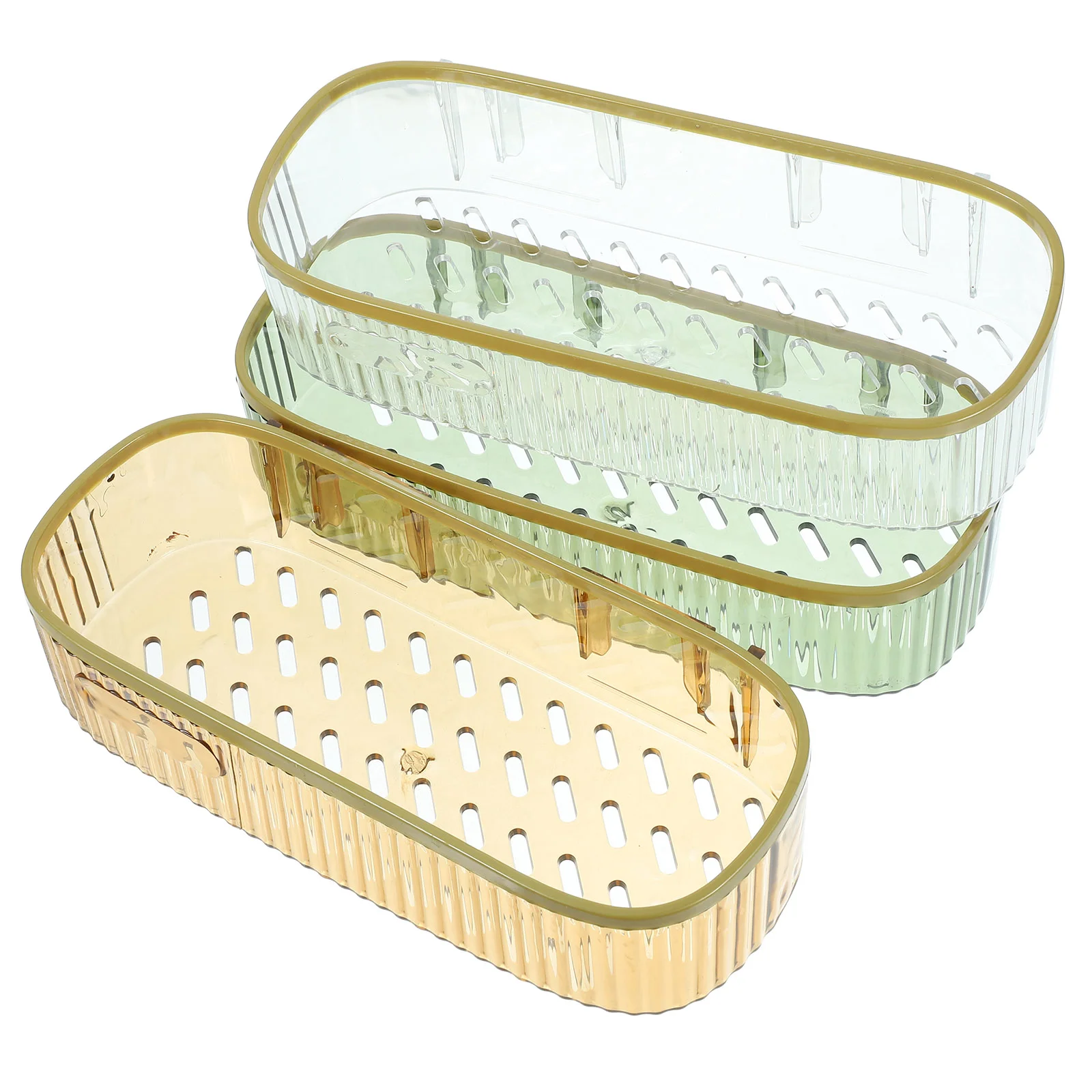 3pcs Shower Storage Rack Punch Free Bathroom Shelf Shower Storage Organizer Bathroom Draining Stand
3pcs Shower Storage Rack Punch Free Bathroom Shelf Shower Storage Organizer Bathroom Draining Stand