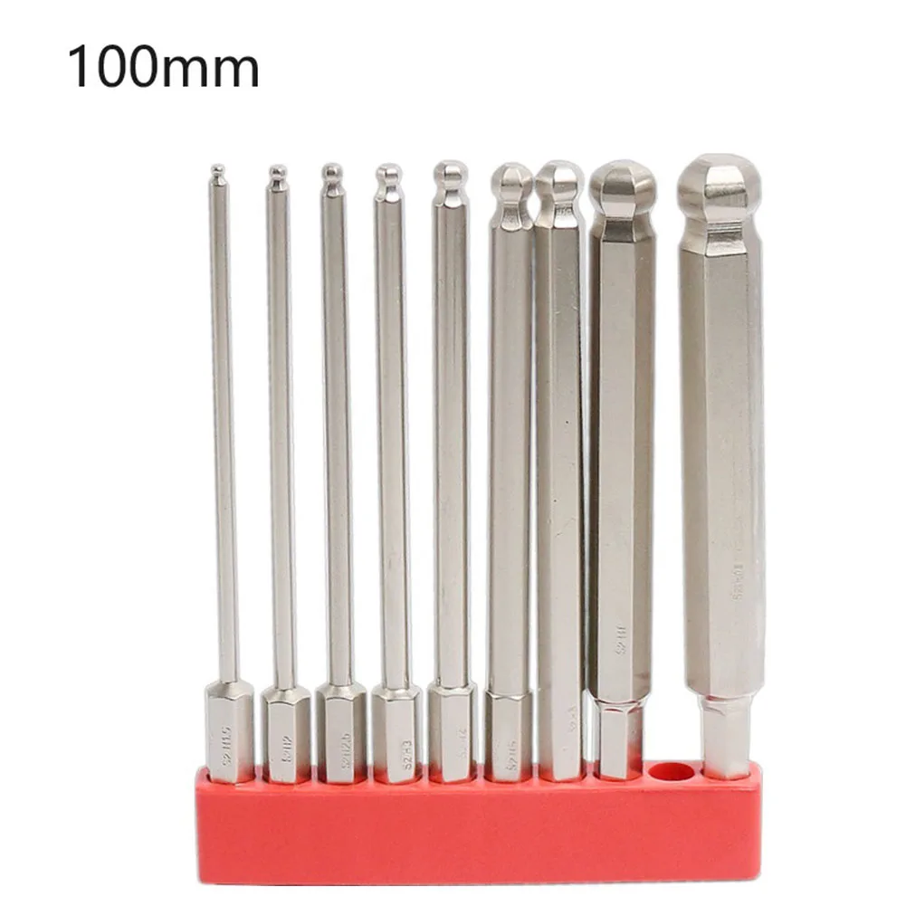 Ball End Hex Screwdriver Bit Set Magnetic Hexagon HeadAllen Wrench Metric Screw Driver Drill Tip Adapter Precision Bat Tool
Ball End Hex Screwdriver Bit Set Magnetic Hexagon HeadAllen Wrench Metric Screw Driver Drill Tip Adapter Precision Bat Tool