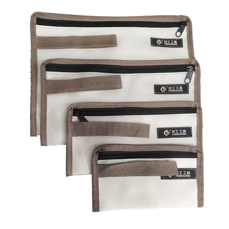 Canvas Tool Pocket Clutch Bag Thicken Tools Electrician Supplies Packet Rectangular Stationery Storage Bag Water Proof
Canvas Tool Pocket Clutch Bag Thicken Tools Electrician Supplies Packet Rectangular Stationery Storage Bag Water Proof