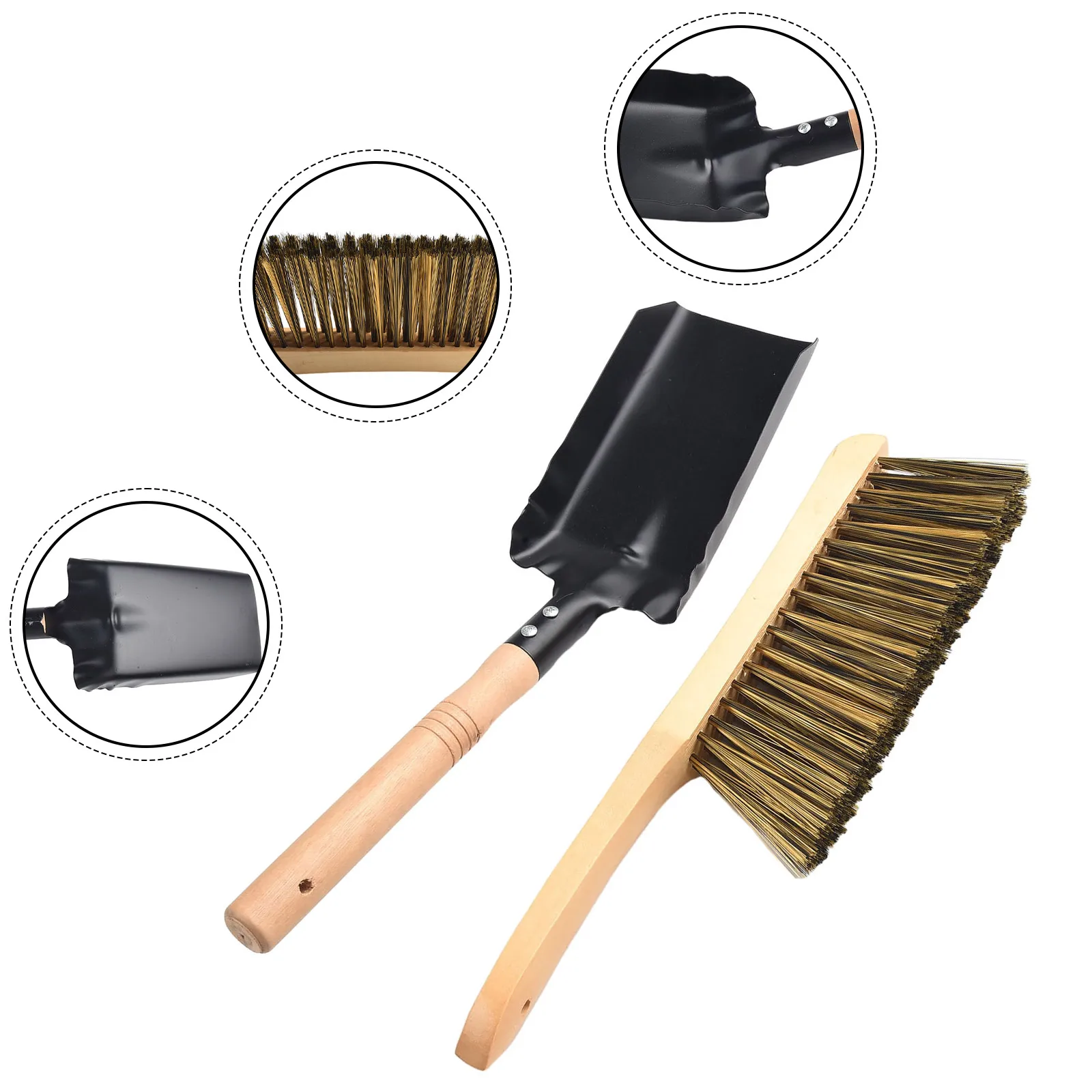 Spade Wooden Handle Brush Plant Brown Hair 33x8cm 37x10cm Carbon Steel Durable Home Cleaning Fireplace Cleaning
Spade Wooden Handle Brush Plant Brown Hair 33x8cm 37x10cm Carbon Steel Durable Home Cleaning Fireplace Cleaning