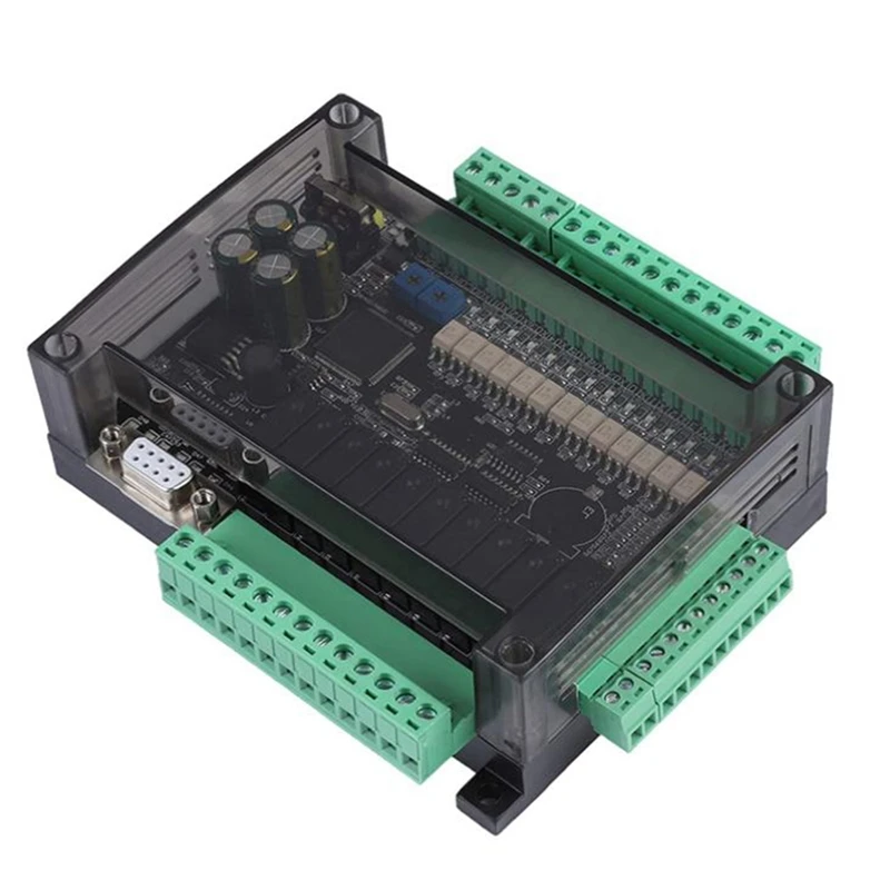 FX3U-24MR Industrial Control Board 6AD 2DA RTC 14 Input 10 Relay Output 6 Analog Input 2 Analog Output PLC Controller
FX3U-24MR Industrial Control Board 6AD 2DA RTC 14 Input 10 Relay Output 6 Analog Input 2 Analog Output PLC Controller