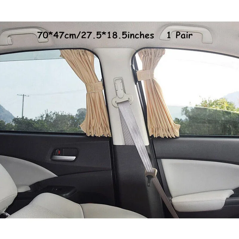 2Pcs Luxury Beige VIP Car 50*47cm Van SUV Curtains UV Sunshade Visor Universal Accessories For Vehicles
2Pcs Luxury Beige VIP Car 50*47cm Van SUV Curtains UV Sunshade Visor Universal Accessories For Vehicles