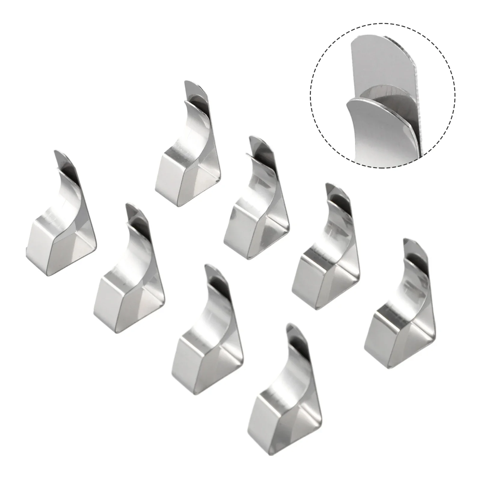 Durable Useful Tablecloth Clip Stainless Steel Tablecloth Clamps Holder Clip 5.1*2.6*1.3cm 8x Accessories Replacement
Durable Useful Tablecloth Clip Stainless Steel Tablecloth Clamps Holder Clip 5.1*2.6*1.3cm 8x Accessories Replacement