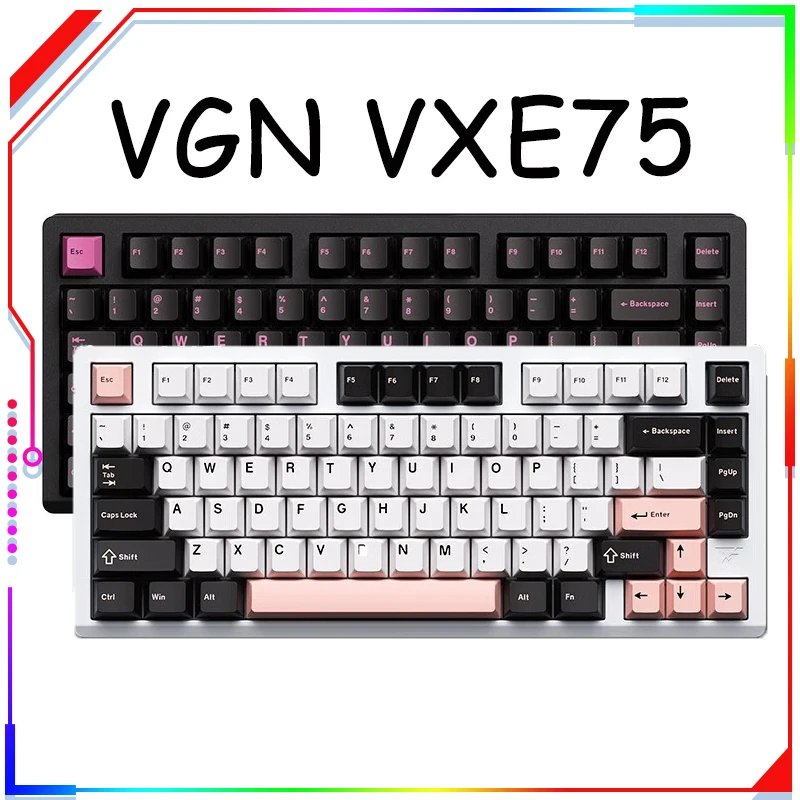 Vgn VXE75 Mechanical Keyboard Wireless Bluetooth Gaming Customized Gasket Cnc Hotswapp Rgb Keyboard For Laptop Desktop Mac Win
Vgn VXE75 Mechanical Keyboard Wireless Bluetooth Gaming Customized Gasket Cnc Hotswapp Rgb Keyboard For Laptop Desktop Mac Win