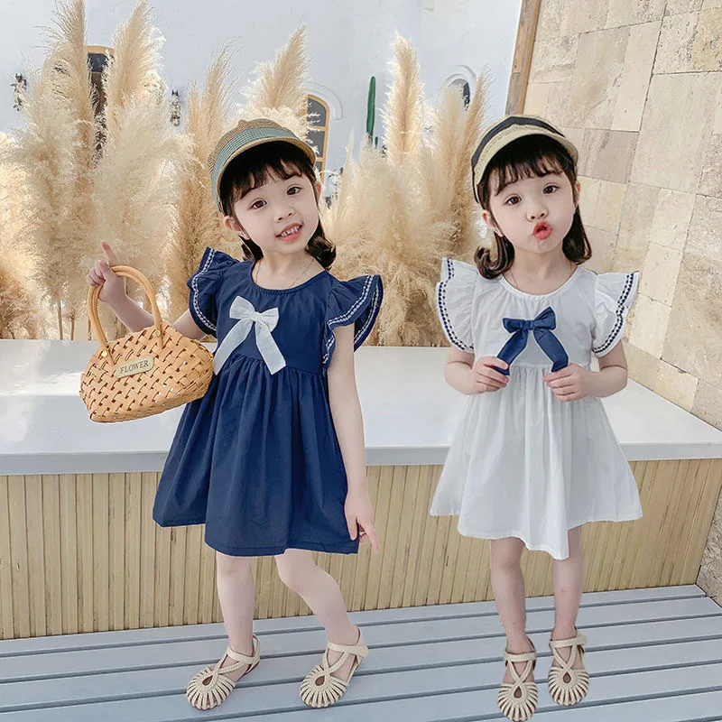 New 2023 Summer Clothing Kids Girls' Dress Solid Color Casual Baby Girl Short Sleeve Skirt Children Dresses For Girl O-neck
New 2023 Summer Clothing Kids Girls' Dress Solid Color Casual Baby Girl Short Sleeve Skirt Children Dresses For Girl O-neck