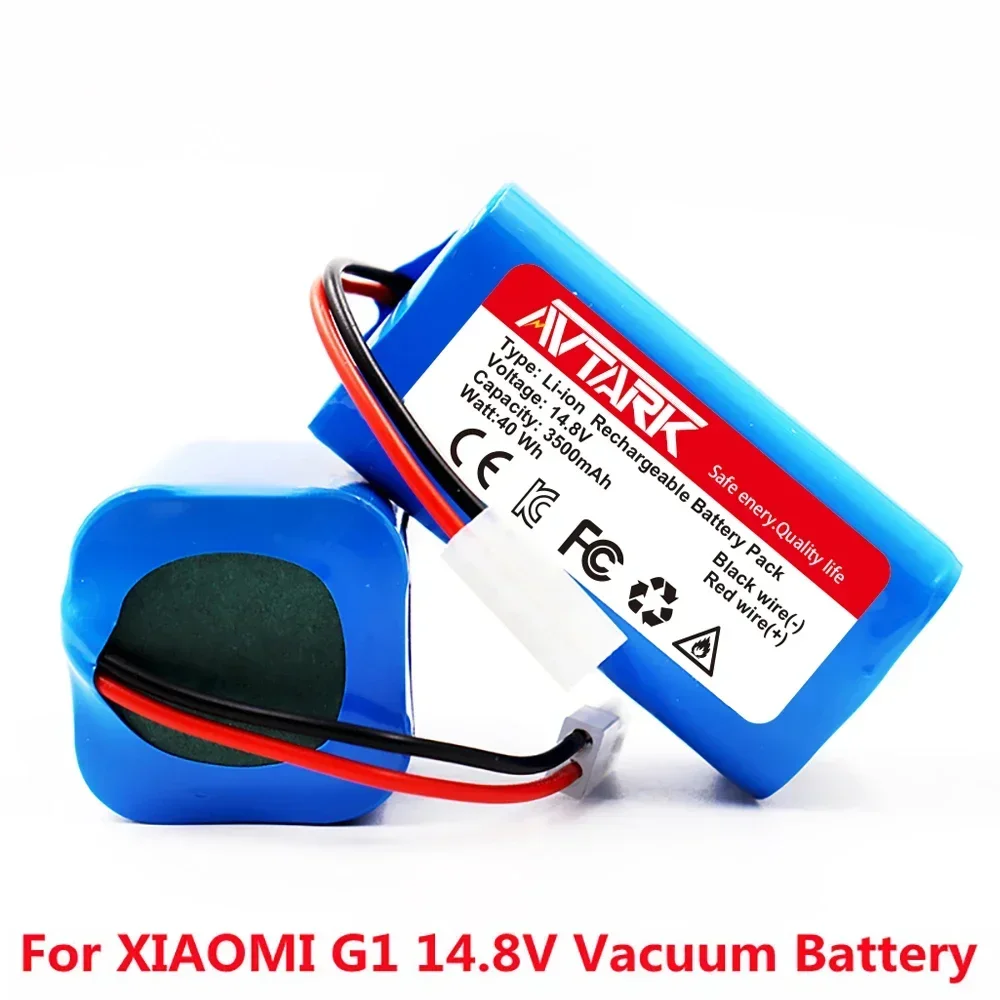 

New 14.8V 2600mAh Li-ion Battery for Xiaomi G1 MI Robot Vacuum-Mop Essential MJSTG1 Robot Vacuum Cleaner 18650 Battery Pack