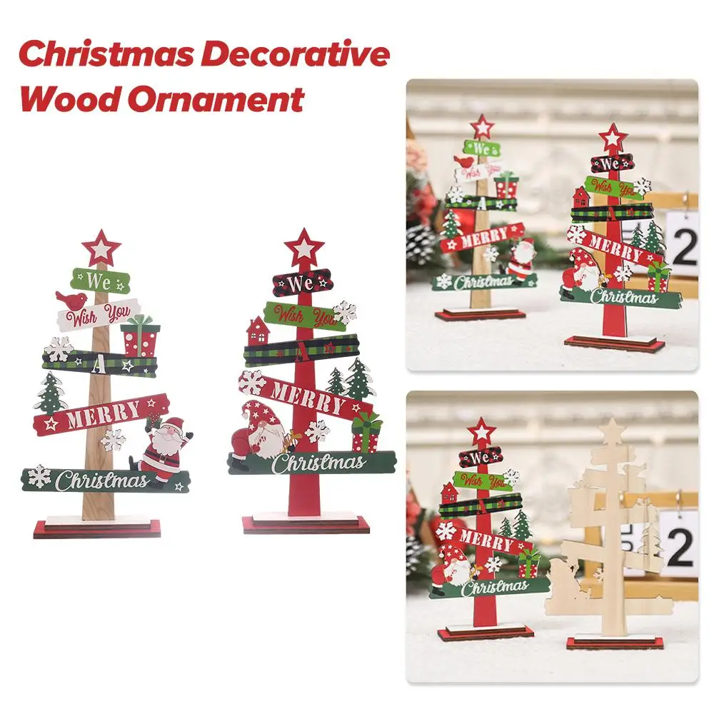 Wooden Desktop Christmas Sign Mini DIY Decoration Wooden Signs Atmosphere Plaque Festive Decoration Xmas Christmas H1P9
Wooden Desktop Christmas Sign Mini DIY Decoration Wooden Signs Atmosphere Plaque Festive Decoration Xmas Christmas H1P9
