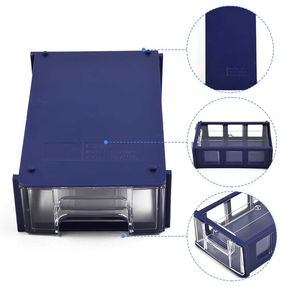 1Pc Drawer Type Tool Box Stackable Thick Small Parts Cabinet Container Box Home Storage Boxes Supplies Plastic Toolbox
1Pc Drawer Type Tool Box Stackable Thick Small Parts Cabinet Container Box Home Storage Boxes Supplies Plastic Toolbox