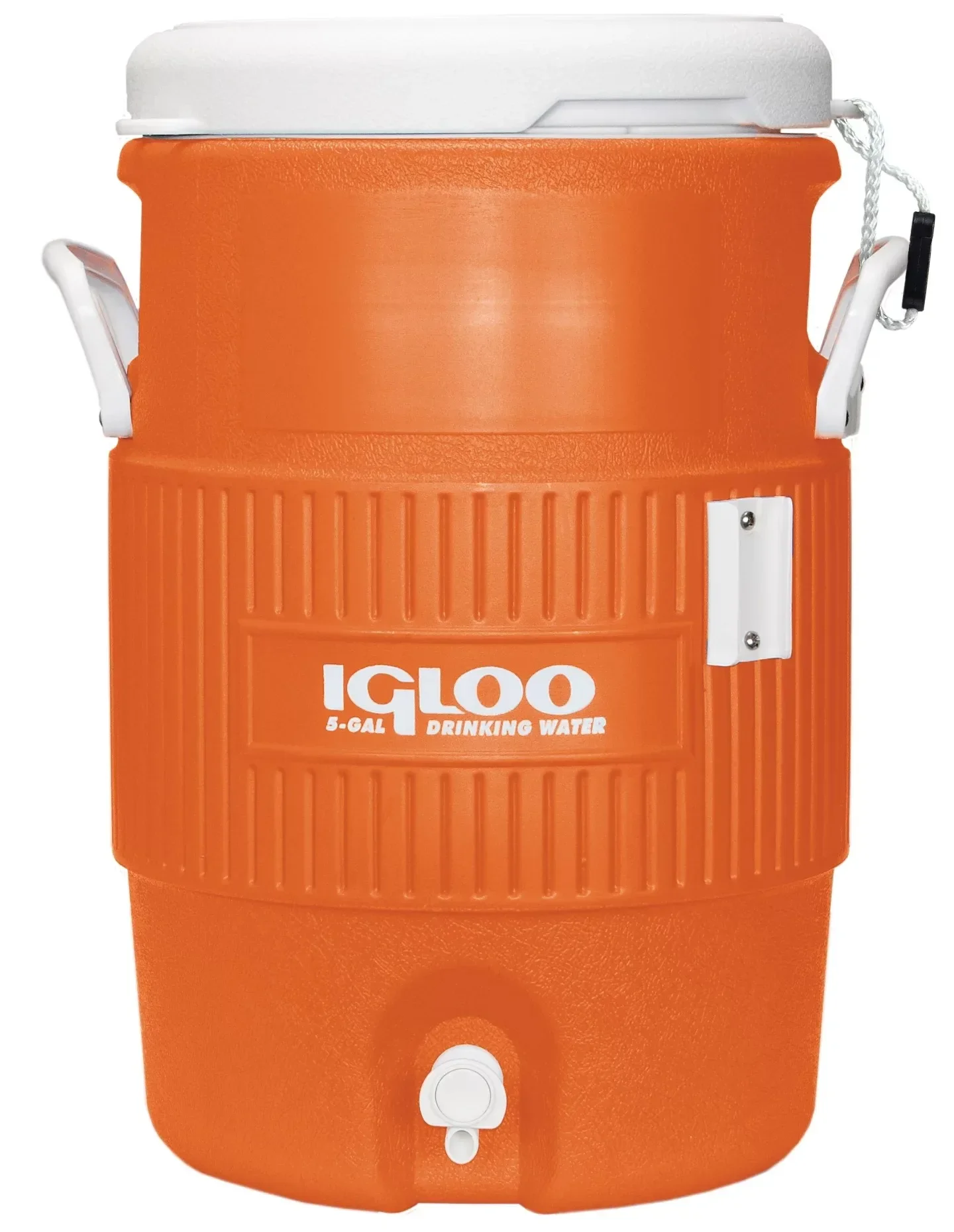 

Полиэтиленовый кулер для напитков повышенной прочности на 5 галлонов-оранжевый (емкость 18,9 литров)