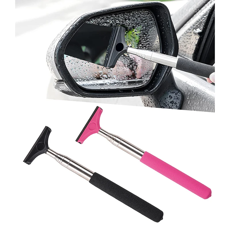 98cm Long Handle Car Cleaning Tool Mirror Glass Mist Cleaner Car Rearview Mirror Wiper Telescopic Auto Mirror Squeegee
98cm Long Handle Car Cleaning Tool Mirror Glass Mist Cleaner Car Rearview Mirror Wiper Telescopic Auto Mirror Squeegee
