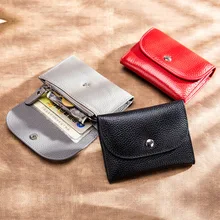 Genuine Leather Wallet Casual Simple Female Short Mini Wallets Coin Purse Card Holder Men Money Bag for Women Zipper Pocket New
Genuine Leather Wallet Casual Simple Female Short Mini Wallets Coin Purse Card Holder Men Money Bag for Women Zipper Pocket New