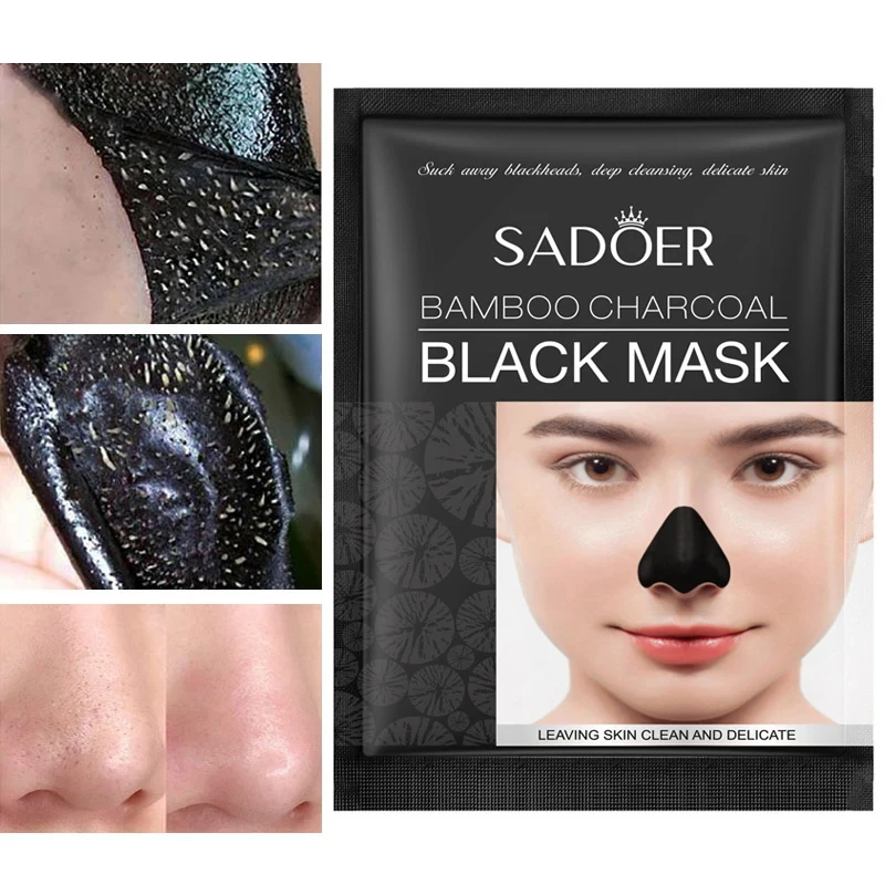 

20Pcs Nose Blackhead Remover Mask Nasal Strips Black Head Nose Dot Spot Peel Off Sticker Face Acne Whitehead Pore Cleaner Mask