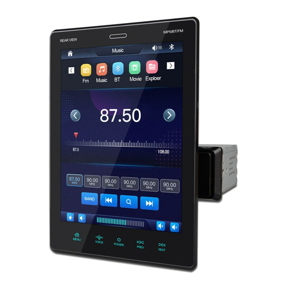 9.5Inch 1 DIN HD BT MP5 Player Car FM Radio Bluetooth Stereo Touchscreen Navigation Navi Carplay Mirror Link
9.5Inch 1 DIN HD BT MP5 Player Car FM Radio Bluetooth Stereo Touchscreen Navigation Navi Carplay Mirror Link