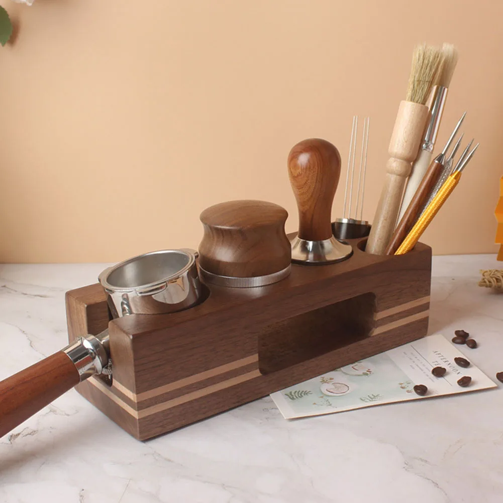 Wooden Base Coffee Tamper Holder Filter Stand Coffee Maker Tools Coffee Maker Tool Accessories Barista Gift 51MM 54MM 58MM
Wooden Base Coffee Tamper Holder Filter Stand Coffee Maker Tools Coffee Maker Tool Accessories Barista Gift 51MM 54MM 58MM