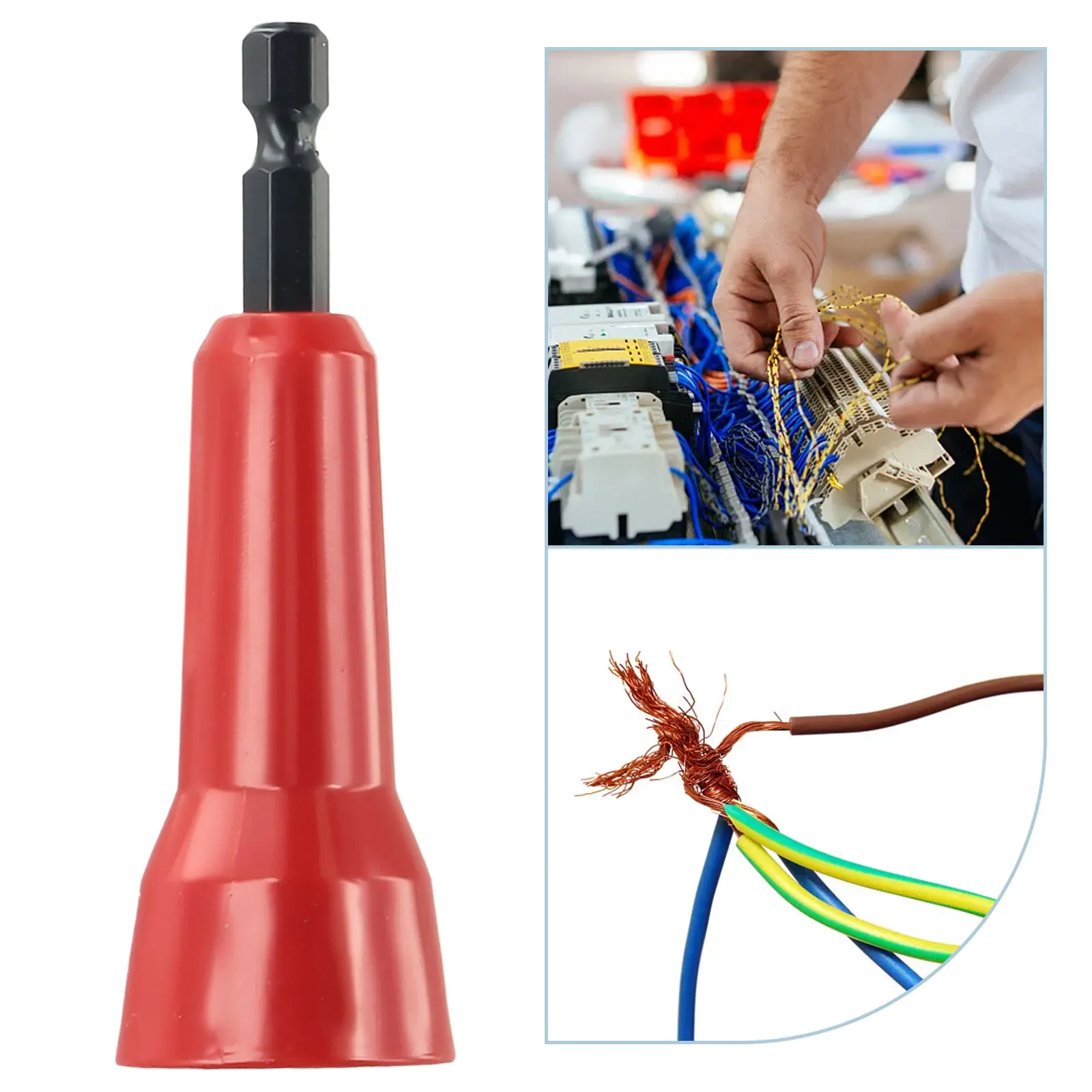 1pcs Wire Twister Hex Shank 3.3 Inch For Most Wire Covers Universal Wire Connector Tools Electric Drills Cordless Drill Drivers
1pcs Wire Twister Hex Shank 3.3 Inch For Most Wire Covers Universal Wire Connector Tools Electric Drills Cordless Drill Drivers
