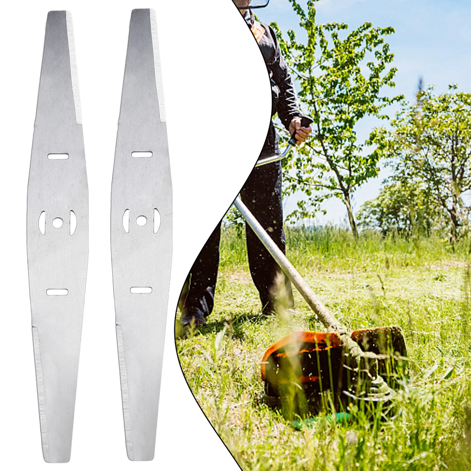2pcs Grass Trimmer Head Blade Electric Lawn Mower Blades Brushcutter Lawnmower Spare Parts Saw Blades Lawn Mower Fittings
2pcs Grass Trimmer Head Blade Electric Lawn Mower Blades Brushcutter Lawnmower Spare Parts Saw Blades Lawn Mower Fittings