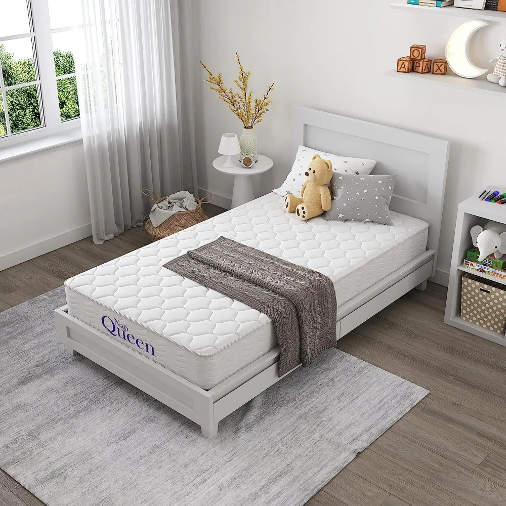 6 Inch Built-in Spring Full Size Medium Hard Support Relief Mattress, Box Bed, White
6 Inch Built-in Spring Full Size Medium Hard Support Relief Mattress, Box Bed, White