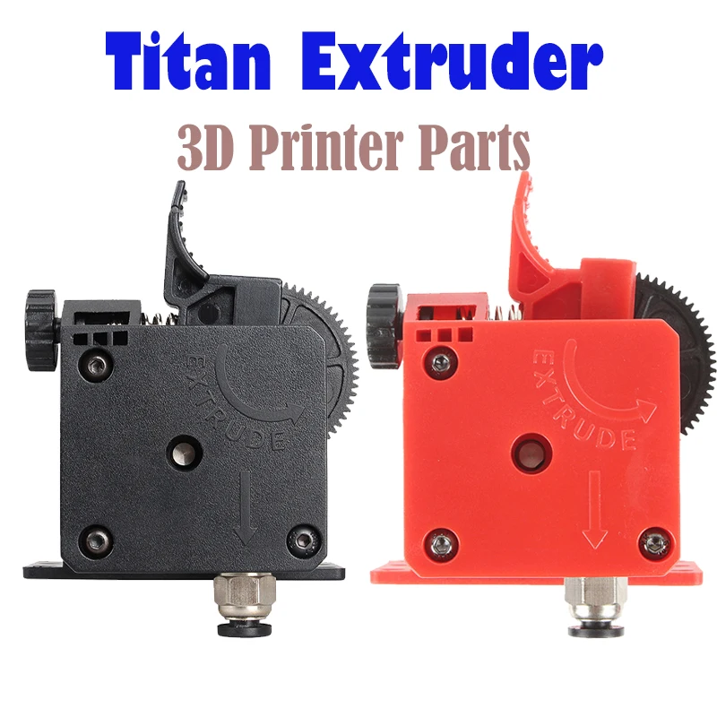

Titan Extruder 3D Printer Parts For E3D V6 Hotend J-head Bowden Mounting Bracket 1.75mm Filament 3:1 transmission ratio no motor