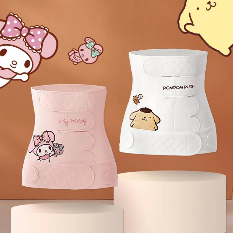 

Sanrio Hello Kitty My Melody Pompom Purin Postpartum Abdominal Belt Cotton Caesarean Section Maternity Special Restraint Belt