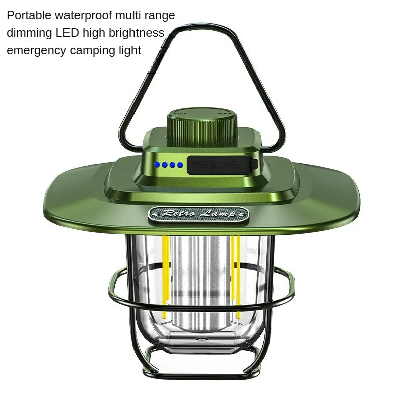 New Outdoor Camping Light Multi Functional Portable Waterproof Multi Range Dimming LED High Brightness Emergency Retro Lights
New Outdoor Camping Light Multi Functional Portable Waterproof Multi Range Dimming LED High Brightness Emergency Retro Lights