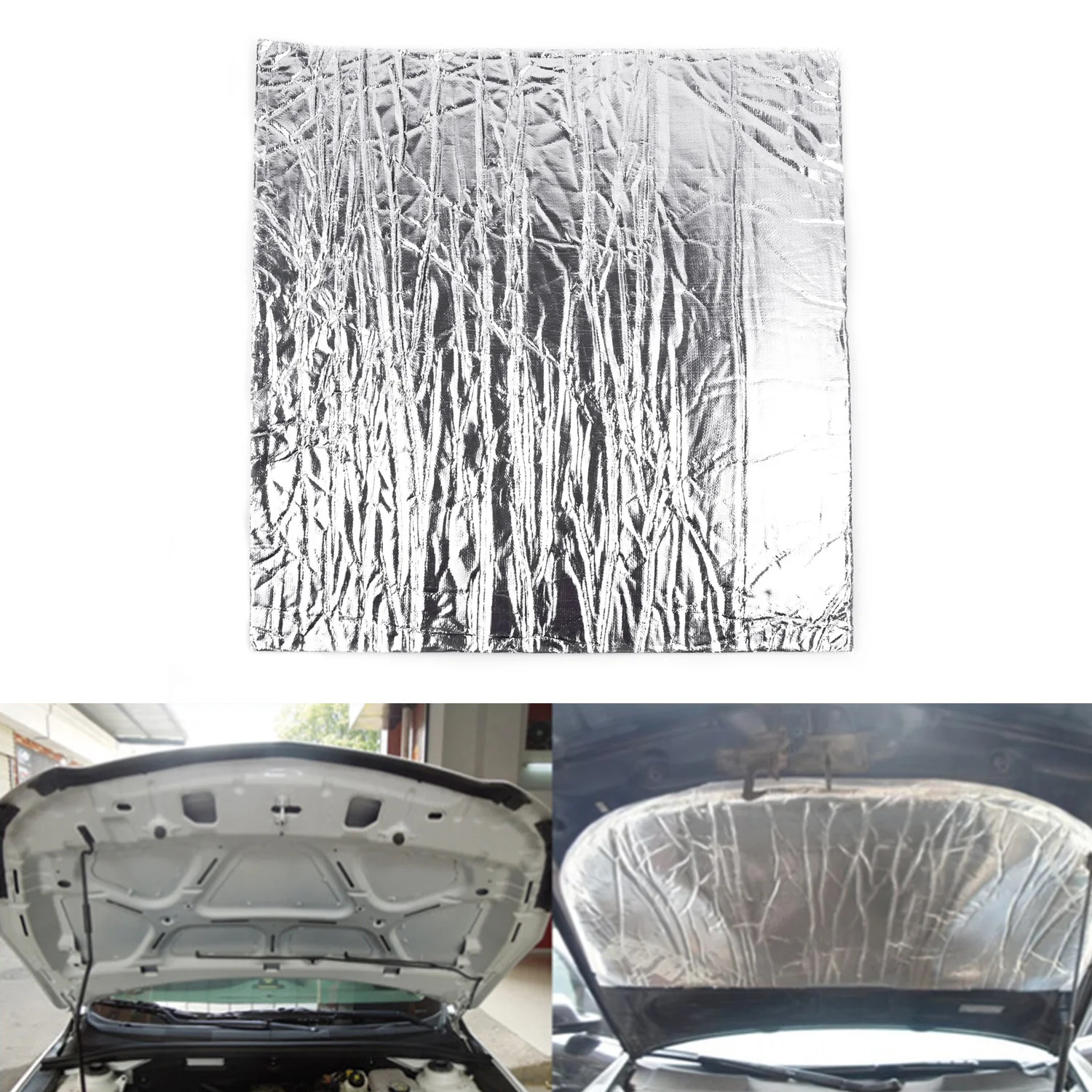 Car Engine Heat Insulation Shield Fiberglass Fabric Interior Accessories Silver, 10mm Thickness, 50*50cm
Car Engine Heat Insulation Shield Fiberglass Fabric Interior Accessories Silver, 10mm Thickness, 50*50cm