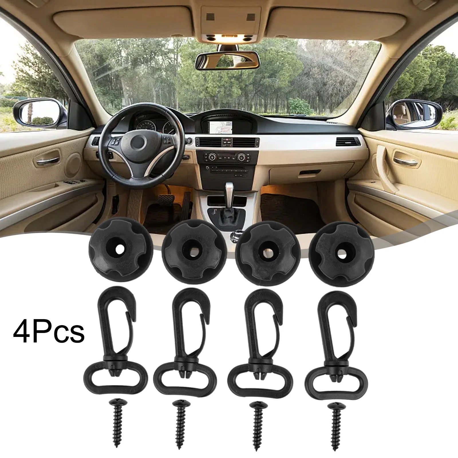 4pcs Car Trunk Hooks Rear Cargo Net Mount Screw Set Auto Fastener Clamp Storage Organizer Auto Accessories
4pcs Car Trunk Hooks Rear Cargo Net Mount Screw Set Auto Fastener Clamp Storage Organizer Auto Accessories