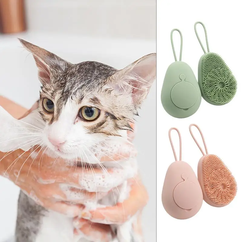 Cat Washing Brush Silicone Pet Shower Brush Cat Washing Massage Dispenser Pet Grooming Shower Brush Pet hair removing Supplies
Cat Washing Brush Silicone Pet Shower Brush Cat Washing Massage Dispenser Pet Grooming Shower Brush Pet hair removing Supplies