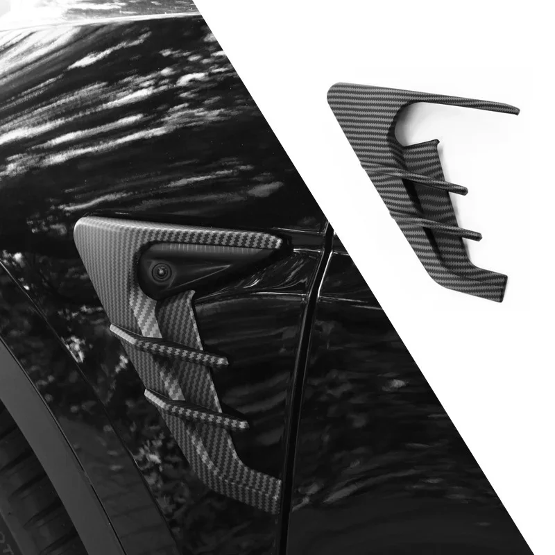 2Pcs Car Side Camera Flanks Covers Spoiler Decorative Protector Guards Dustproof Carbon Fiber Accessories for Tesla Model 3 Y
2Pcs Car Side Camera Flanks Covers Spoiler Decorative Protector Guards Dustproof Carbon Fiber Accessories for Tesla Model 3 Y
