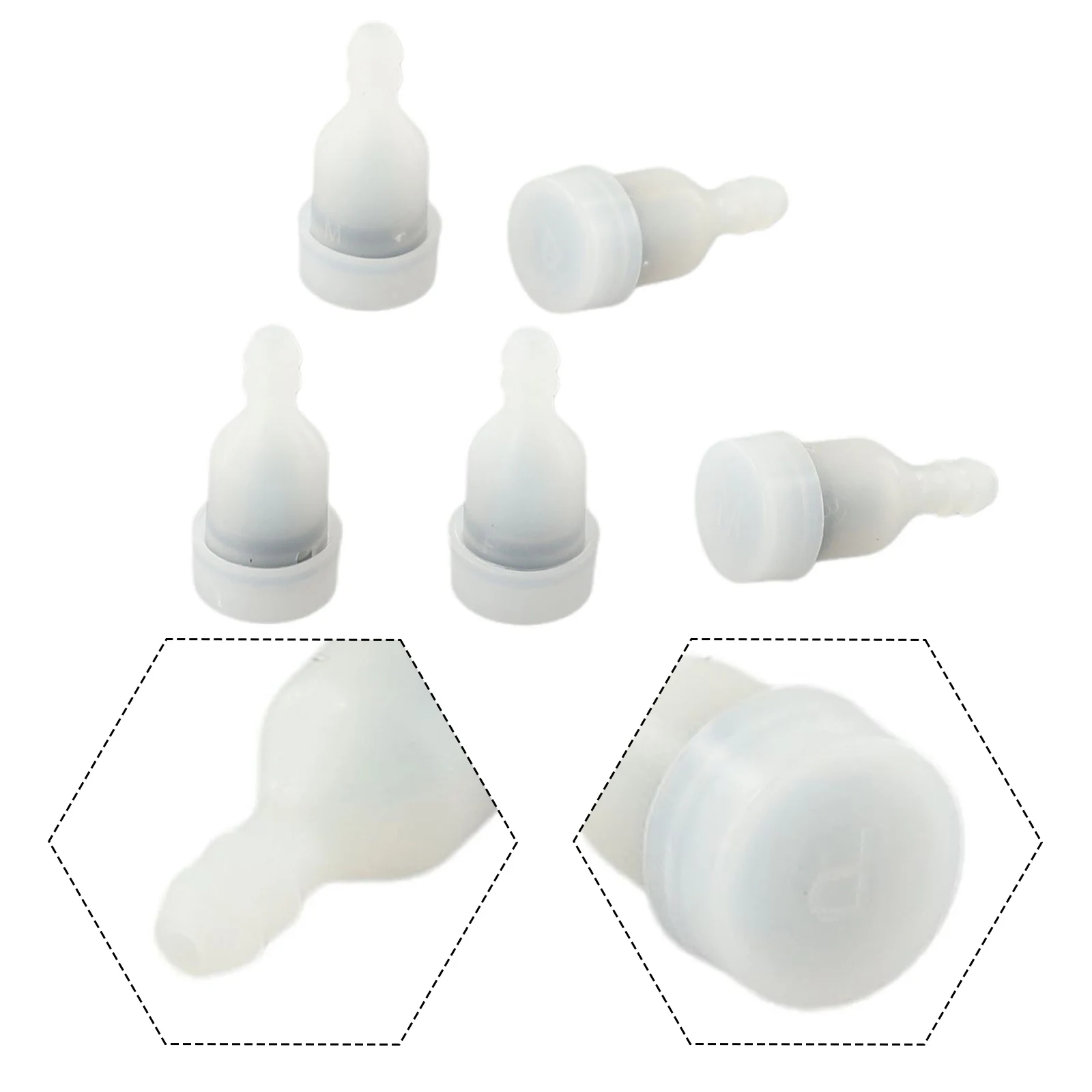 5pcs Air Check Valve Fits For Chainsaw Brushes 4500 5200 2500 Brush Cutter Tool Parts Fuel Tank Breather Vent Power Tool Access
5pcs Air Check Valve Fits For Chainsaw Brushes 4500 5200 2500 Brush Cutter Tool Parts Fuel Tank Breather Vent Power Tool Access