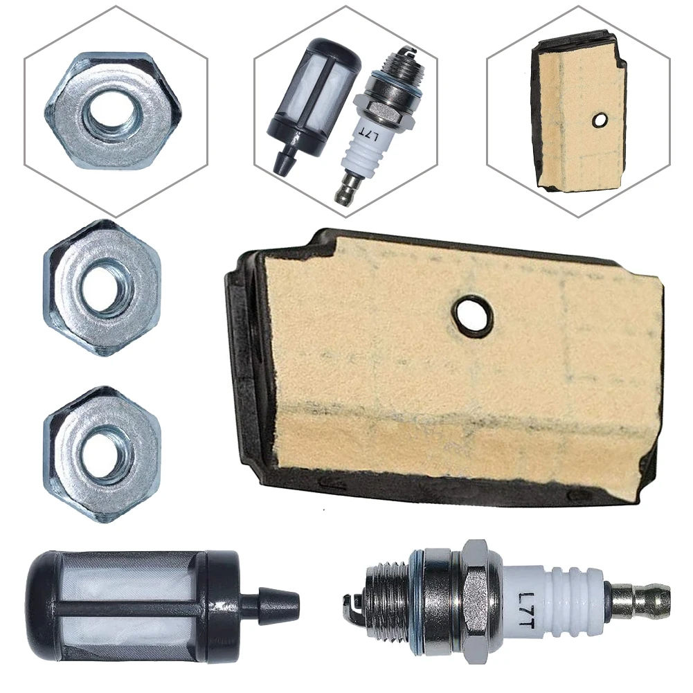 Air Filter Fuel Filter Spark Plug Bar Nuts Kit For Stihl MS192T MS192TC Chainsaw Replace Parts Garden Tool Spare Parts
Air Filter Fuel Filter Spark Plug Bar Nuts Kit For Stihl MS192T MS192TC Chainsaw Replace Parts Garden Tool Spare Parts