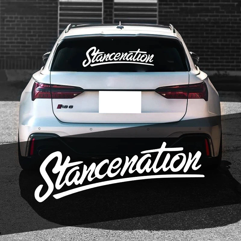 Car Sticker Stancenation Cool Originality On Bumper Rear Windshield Windows Decorative Auto Vinyl Decal наклейки на автомобиль
Car Sticker Stancenation Cool Originality On Bumper Rear Windshield Windows Decorative Auto Vinyl Decal наклейки на автомобиль