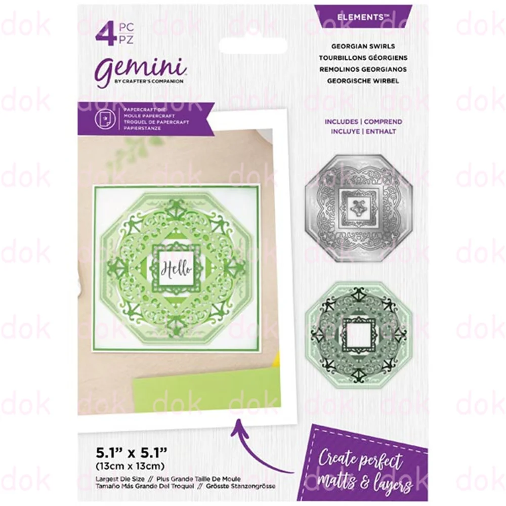 Georgian Swirls 2022 Arrival New Metal Cutting Dies Scrapbook Diary Decoration Stencil Embossing Template Greeting Card Handmade
Georgian Swirls 2022 Arrival New Metal Cutting Dies Scrapbook Diary Decoration Stencil Embossing Template Greeting Card Handmade